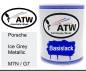 Preview: Porsche, Ice Grey Metallic, M7N / G7: 1L Lackdose, von ATW Autoteile West.